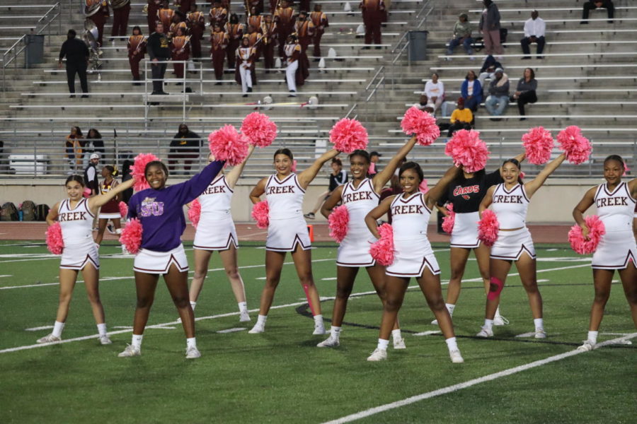 Cheerleaders to compete at Nationals over February break Creekside