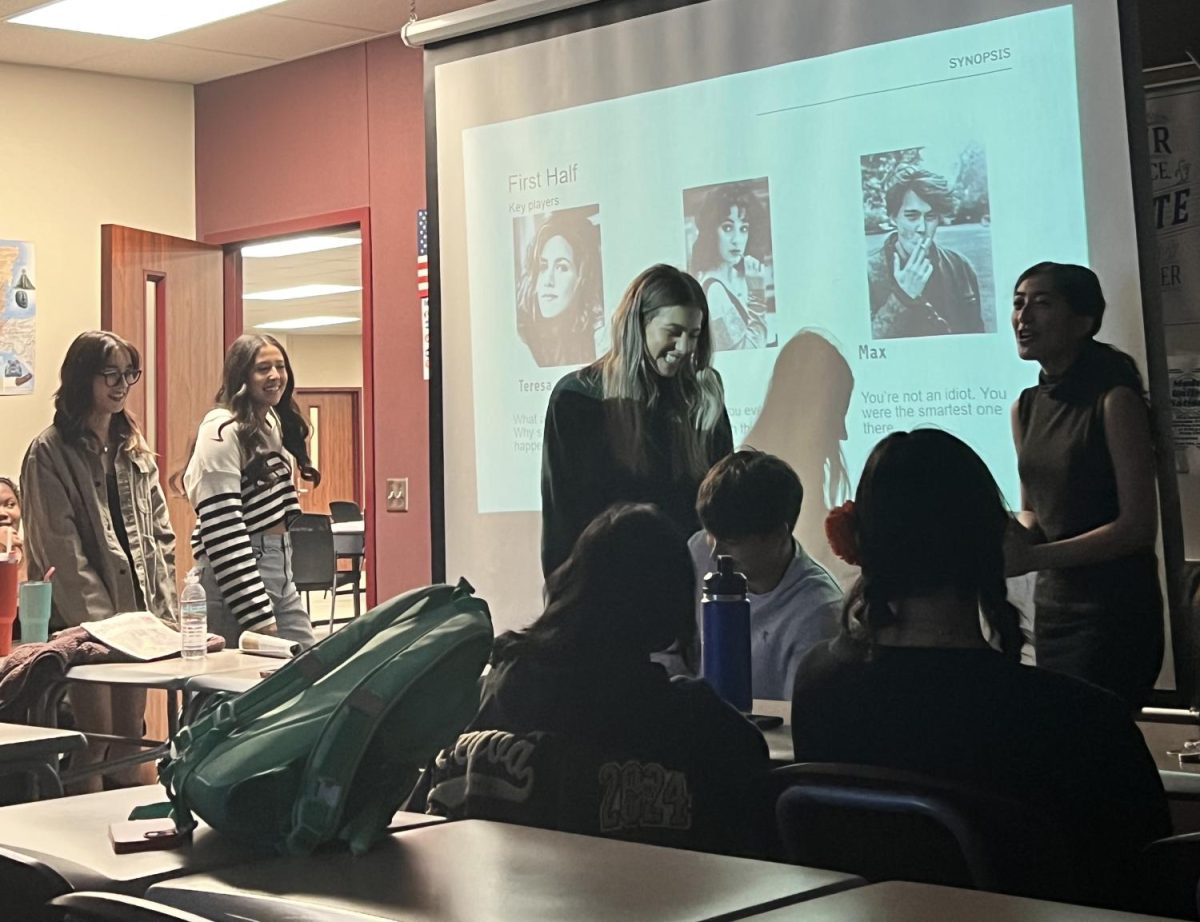 Humanities students present their Slasher movie film 