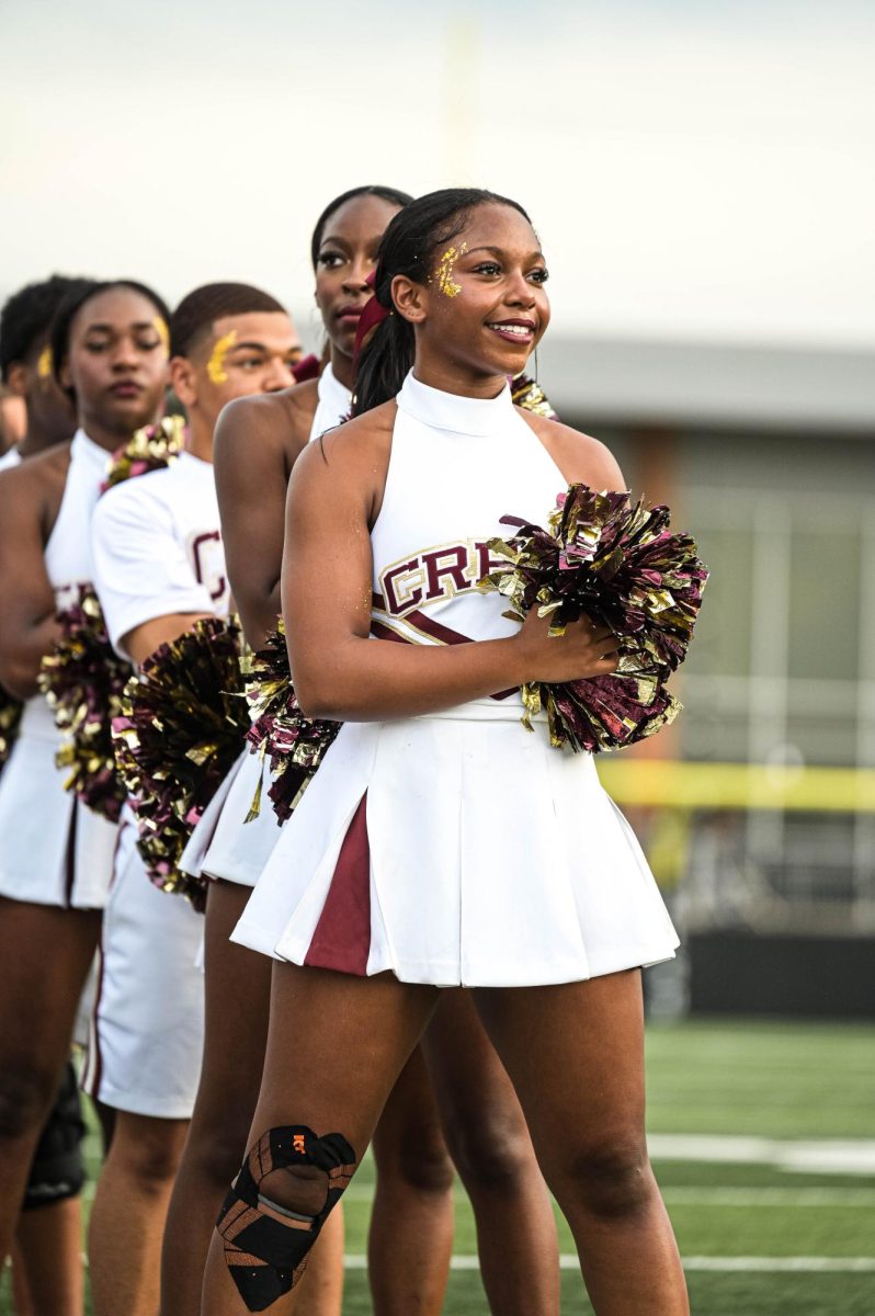 Tumbling onto the field